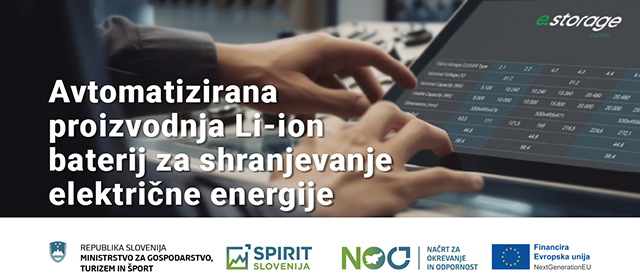 ZAKLJUČEK PROJEKTA – AVTOMATIZIRANA PROIZVODNJA LI-ION BATERIJ ZA SHRANJEVANJE ELEKTRIČNE ENERGIJE